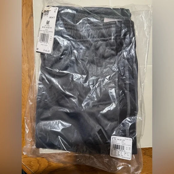 Adidas Men's Charcoal Joggers - Picture 4 of 5